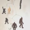 BigfootMobile4 The "Bigfoot and Yeti and Sasquatch, OH MY!" Hanging Mobile