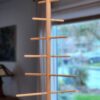 Table Top Dowel Tree with Golden Star Topper