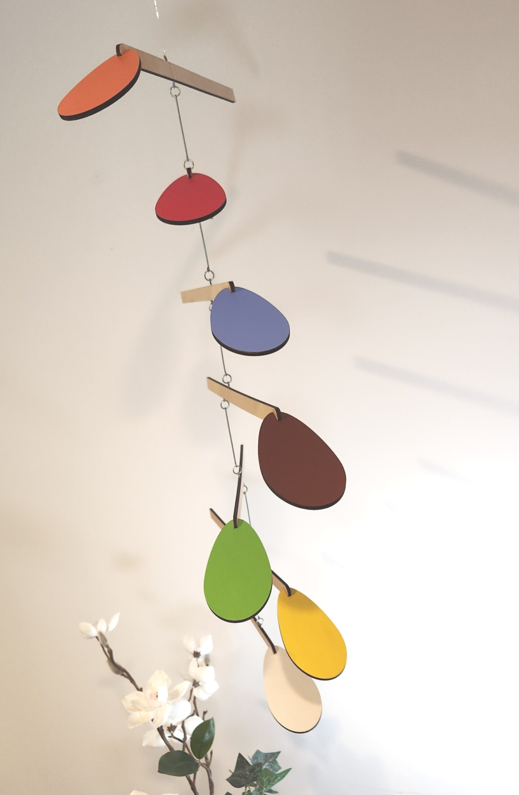 EggOnAStick5 The "Paddles" Hanging Mobile