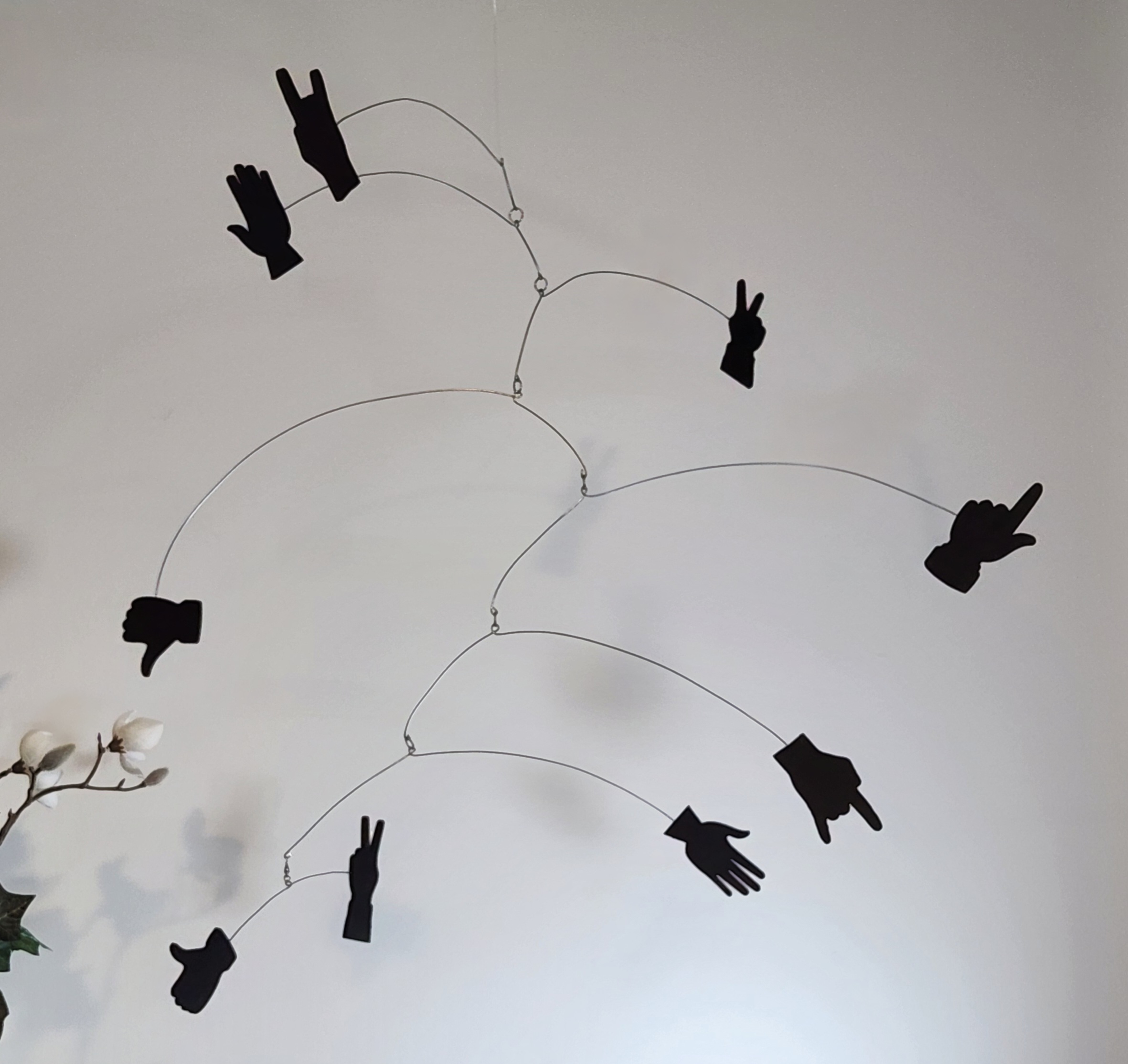The "Lenda Hand" Hanging Mobile