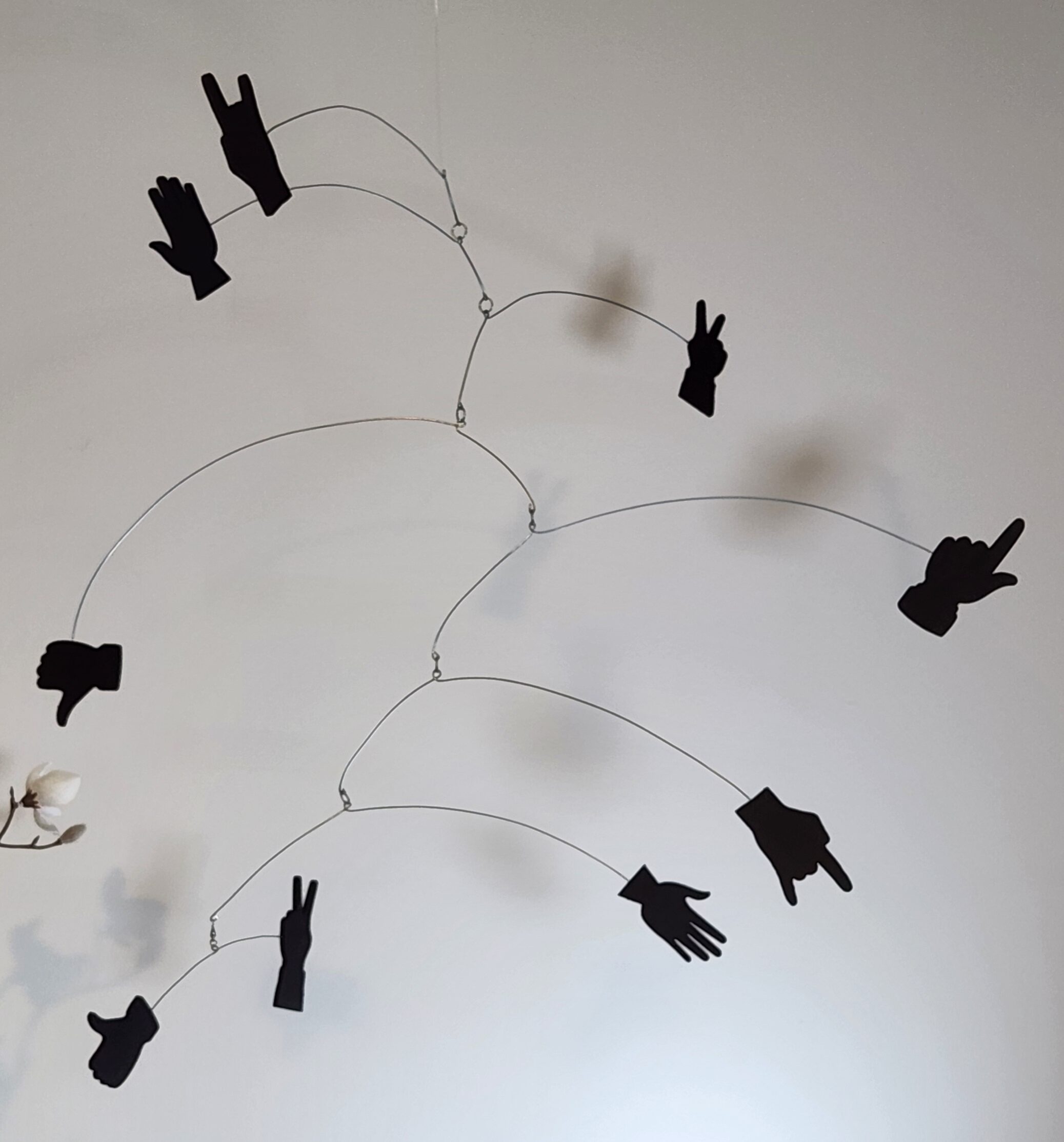 The "Lenda Hand" Hanging Mobile