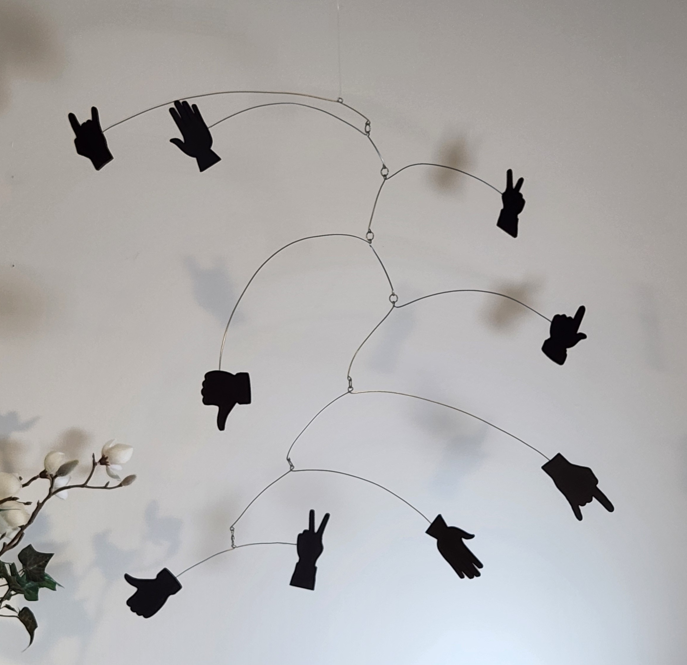 The "Lenda Hand" Hanging Mobile