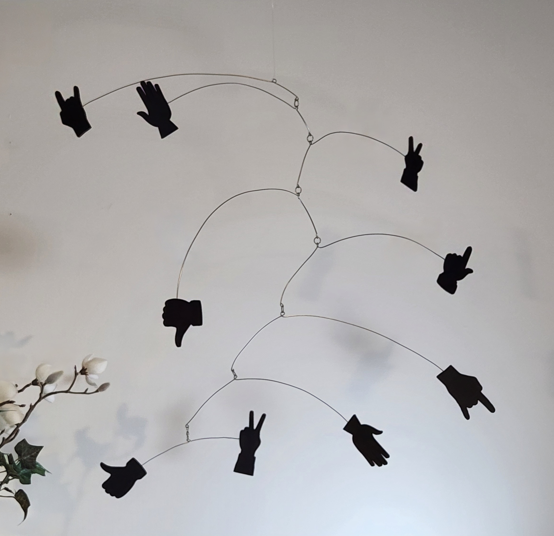 The "Lenda Hand" Hanging Mobile
