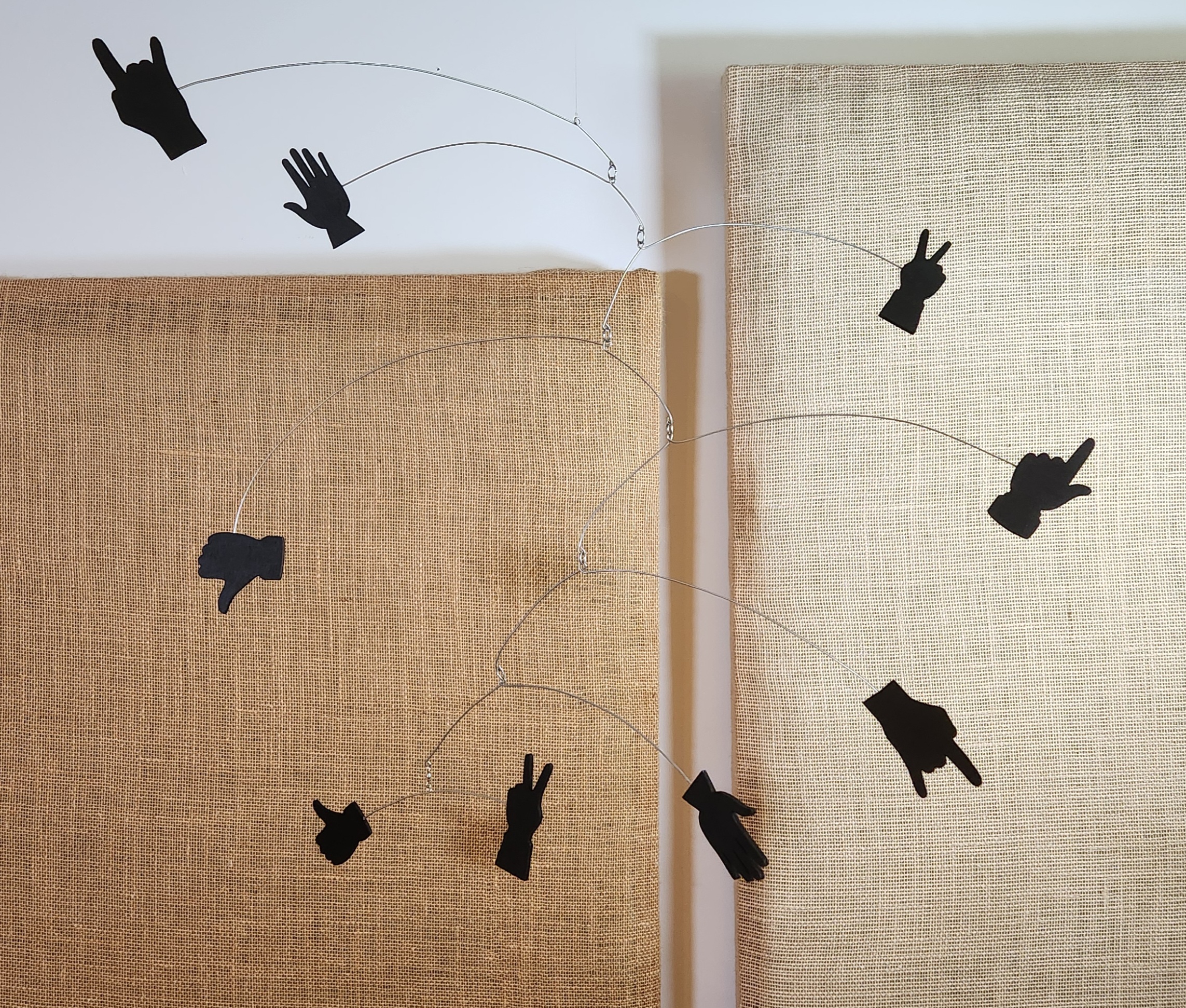 The "Lenda Hand" Hanging Mobile