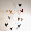 The "Chicken Run" Hanging Mobile