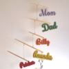 The "Family Names" Hanging Mobile