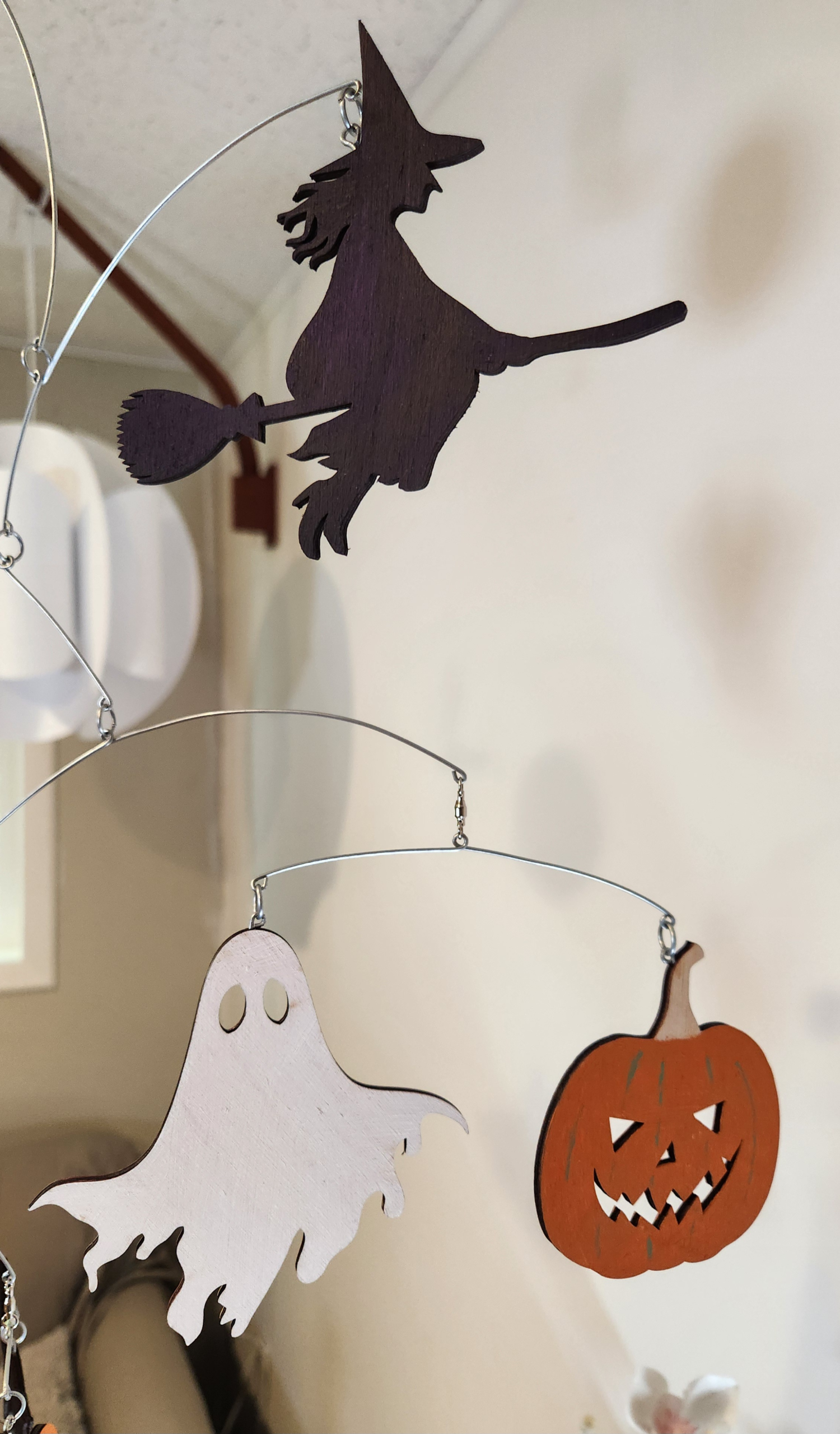 The "Moon Over Halloween" Hanging Mobile