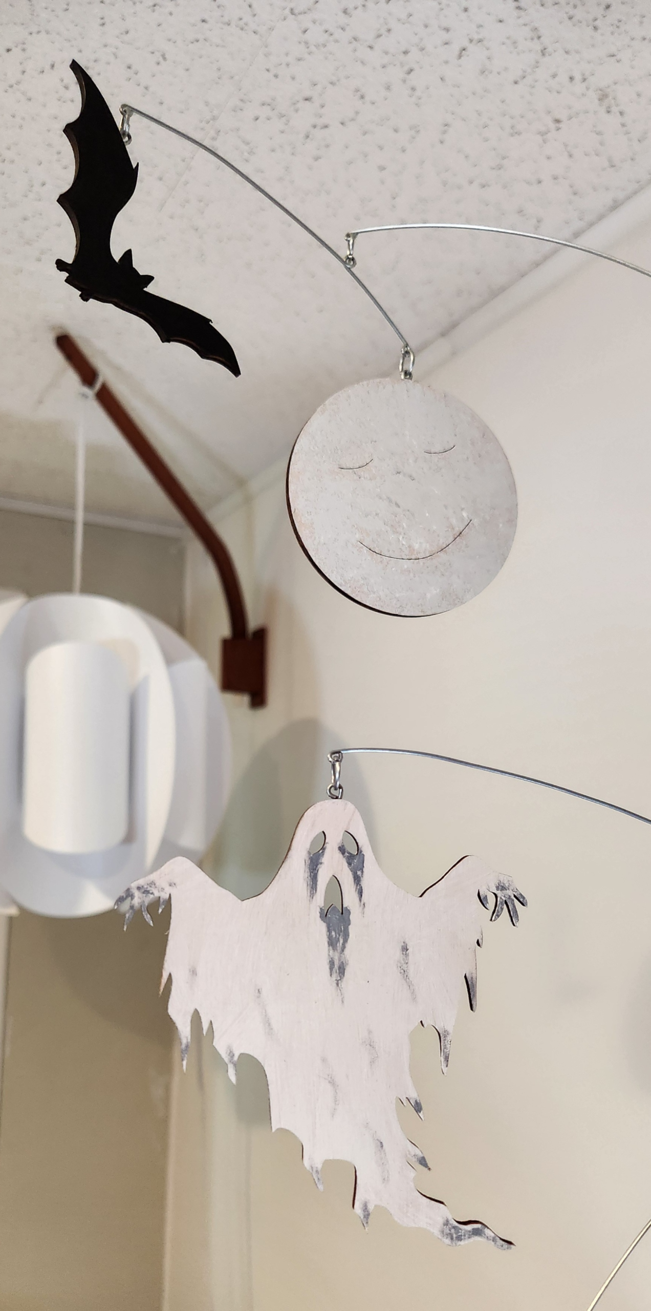 The "Moon Over Halloween" Hanging Mobile