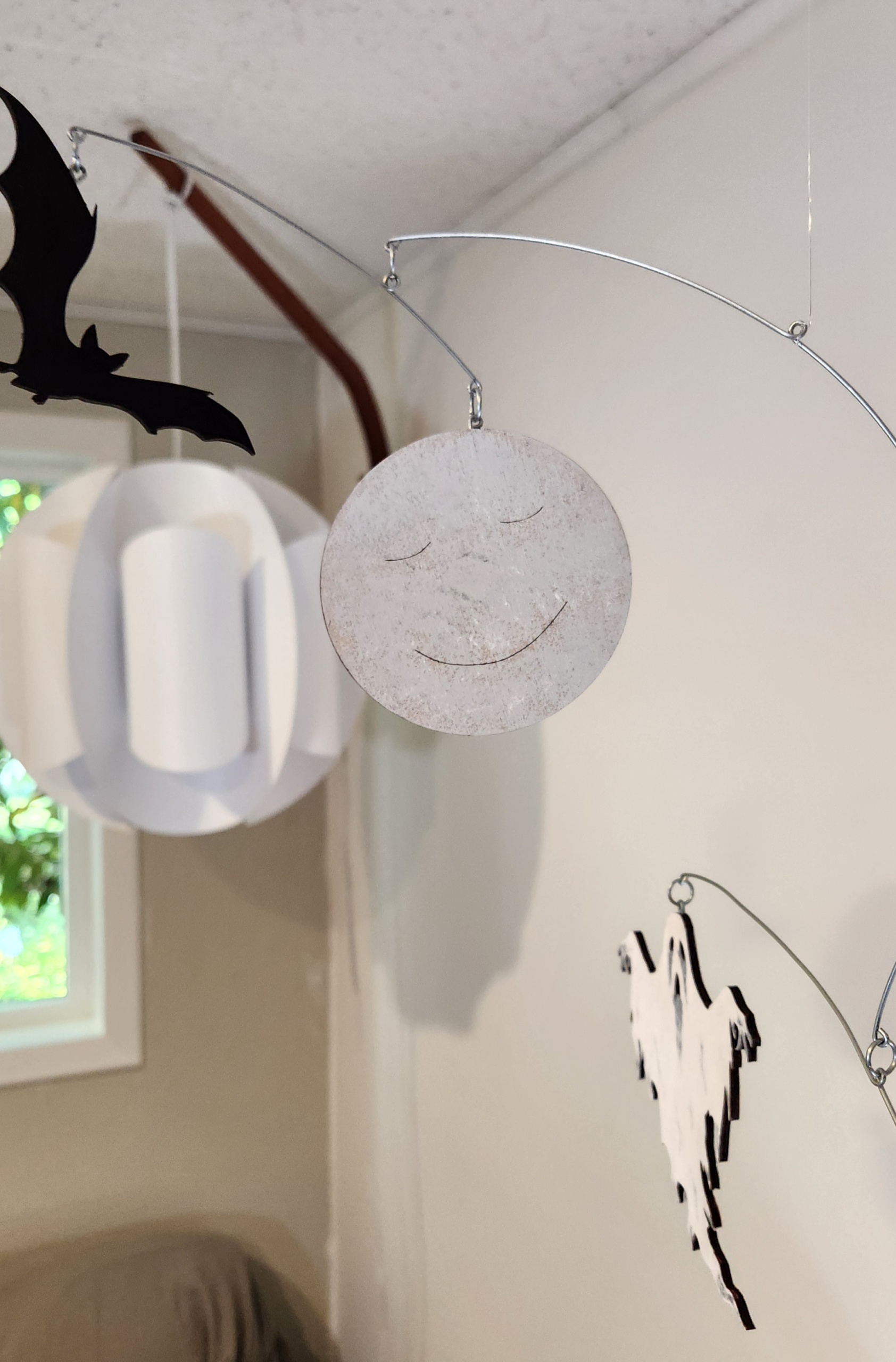 The "Moon Over Halloween" Hanging Mobile