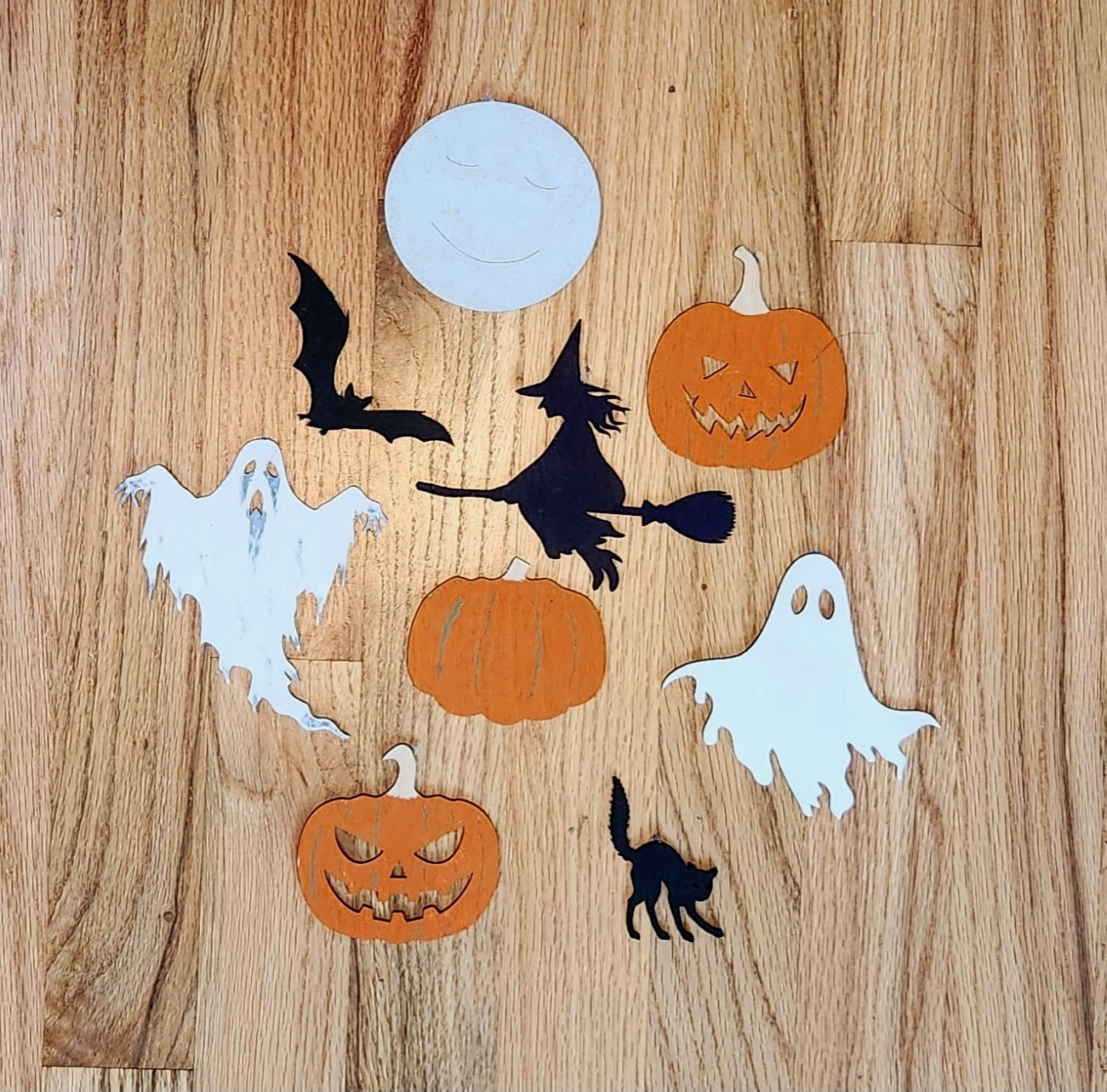 The "Moon Over Halloween" Figure Set