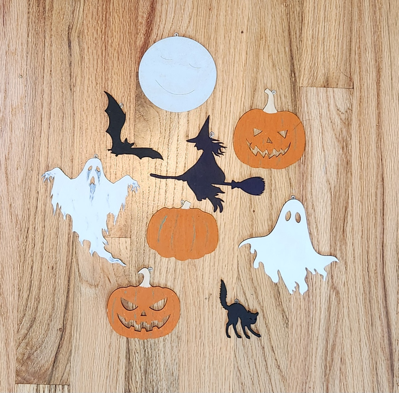The "Moon Over Halloween" Figure Set