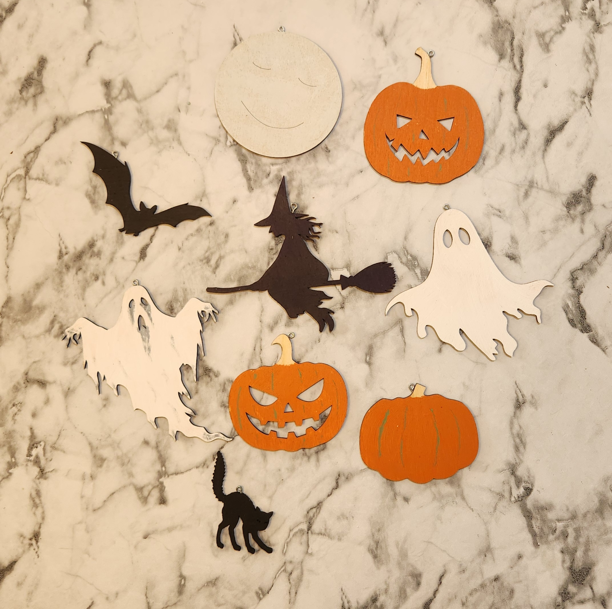 The "Moon Over Halloween" Figure Set
