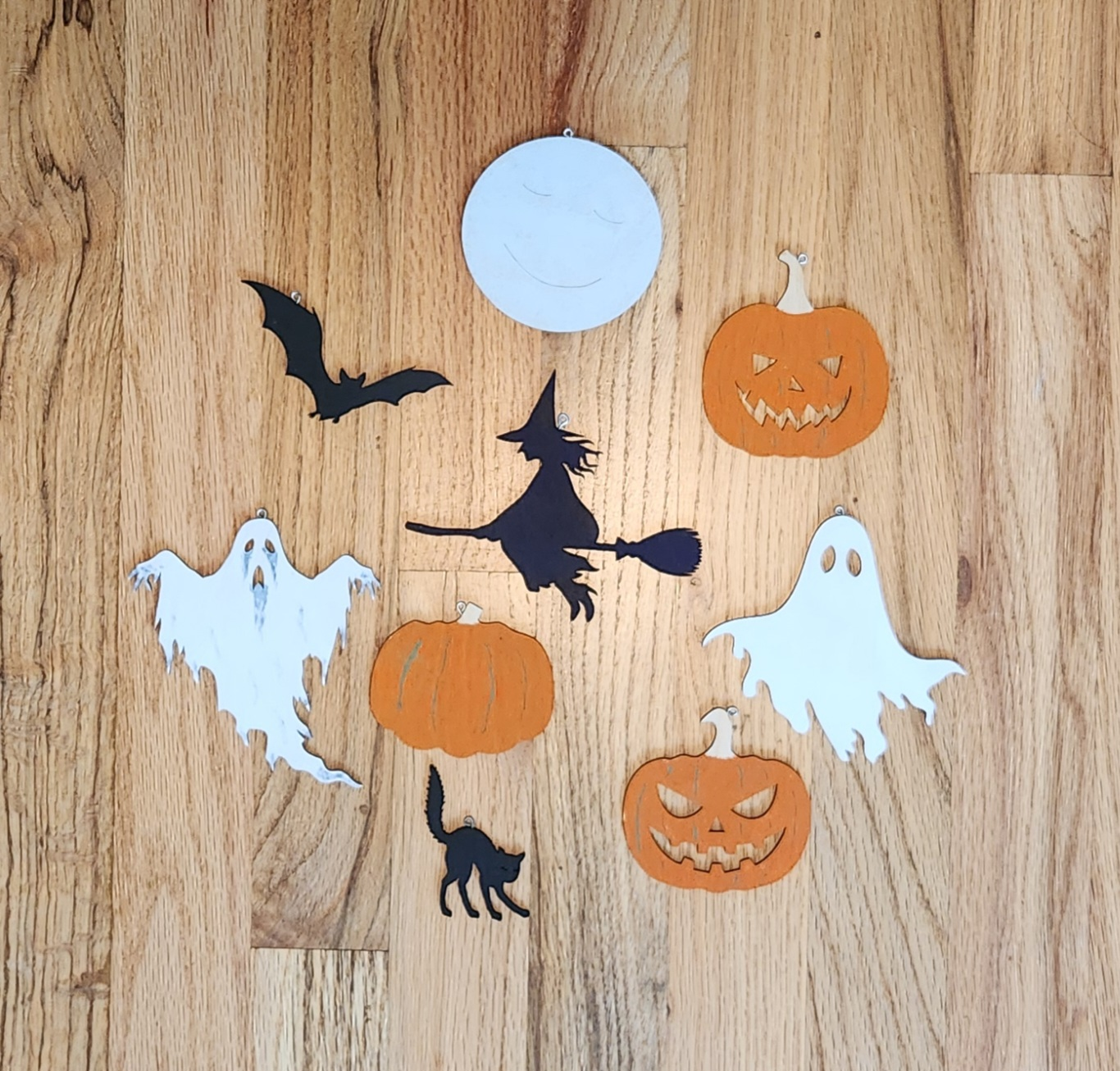 The "Moon Over Halloween" Figure Set