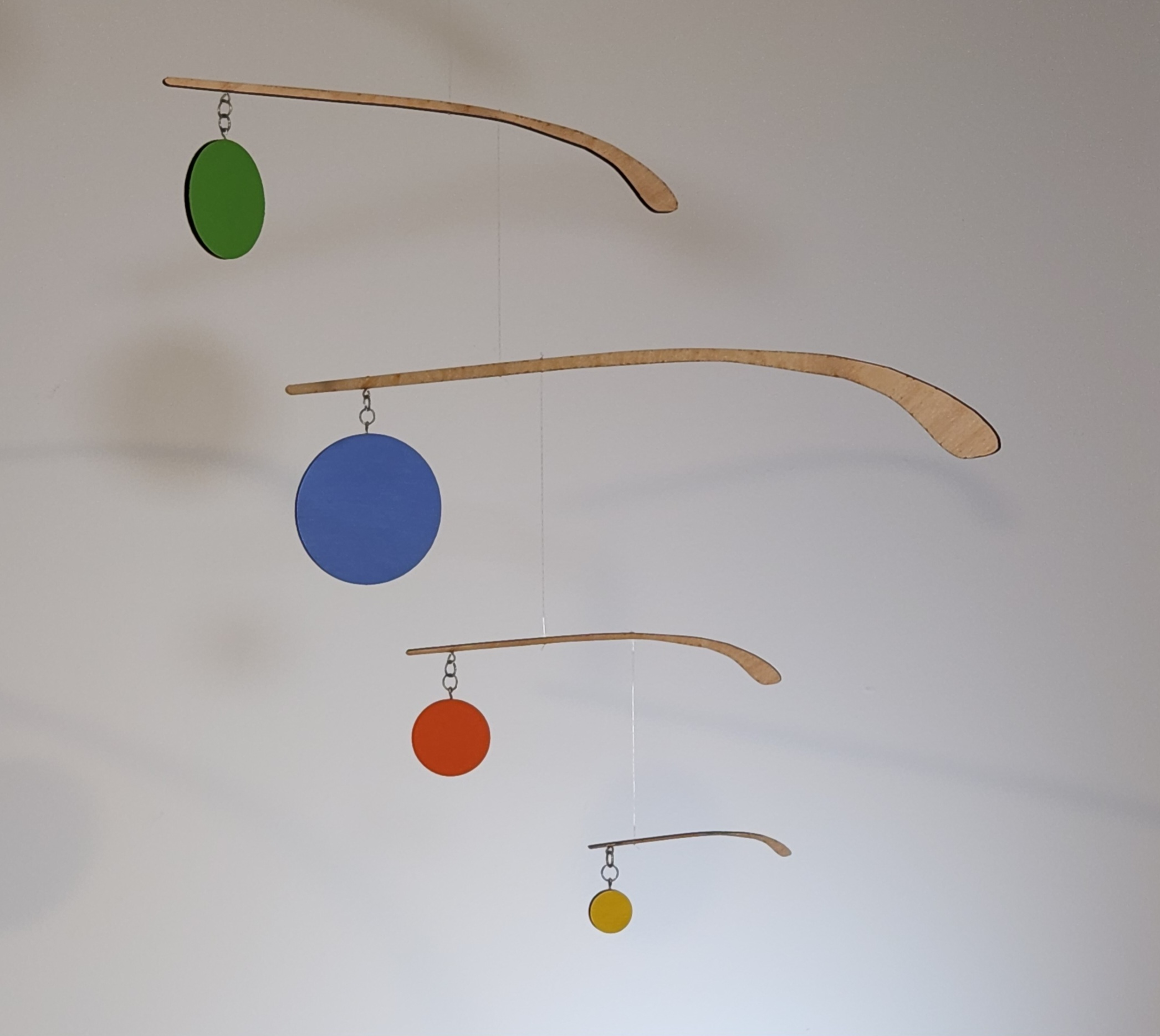 The "Hockey Sticks and Circles" Hanging Mobile