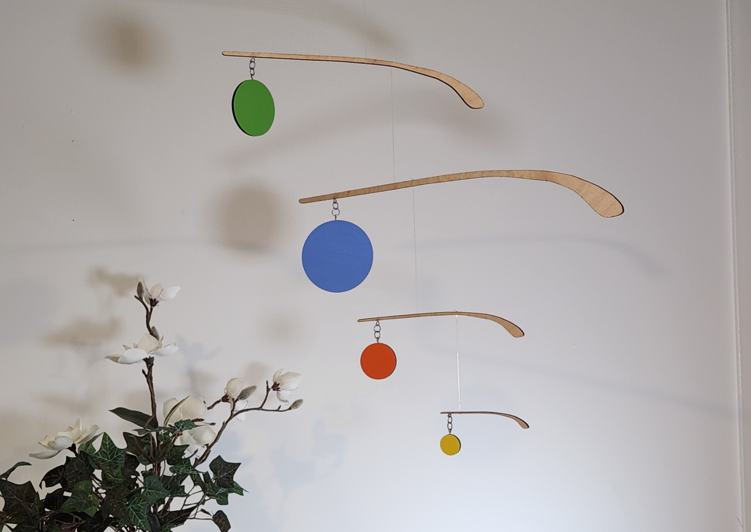 The "Hockey Sticks and Circles" Hanging Mobile