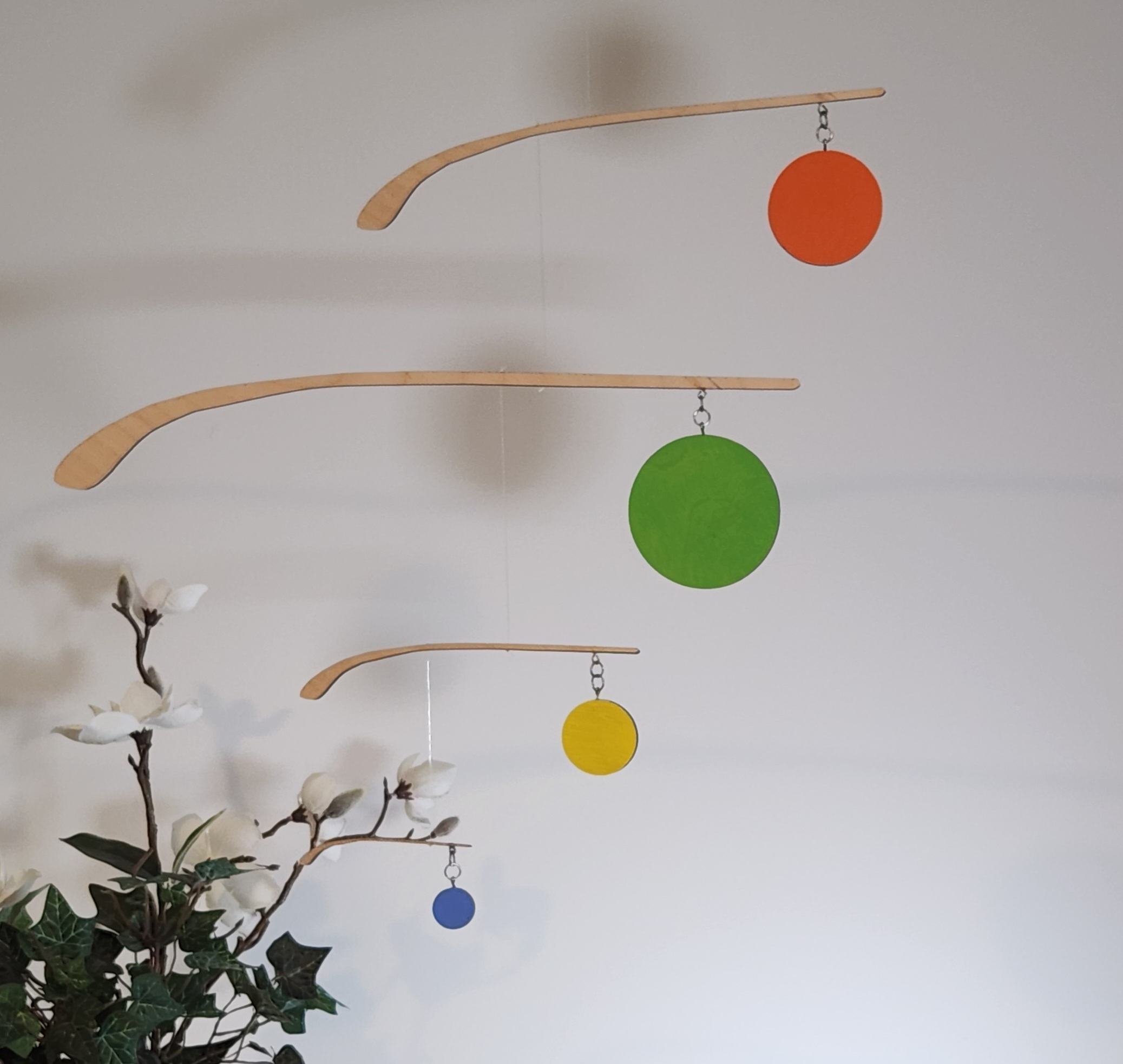 The "Hockey Sticks and Circles" Hanging Mobile