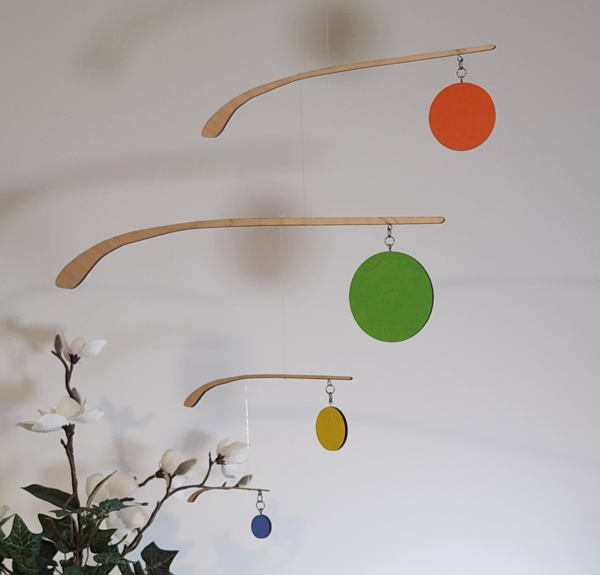 The "Hockey Sticks and Circles" Hanging Mobile