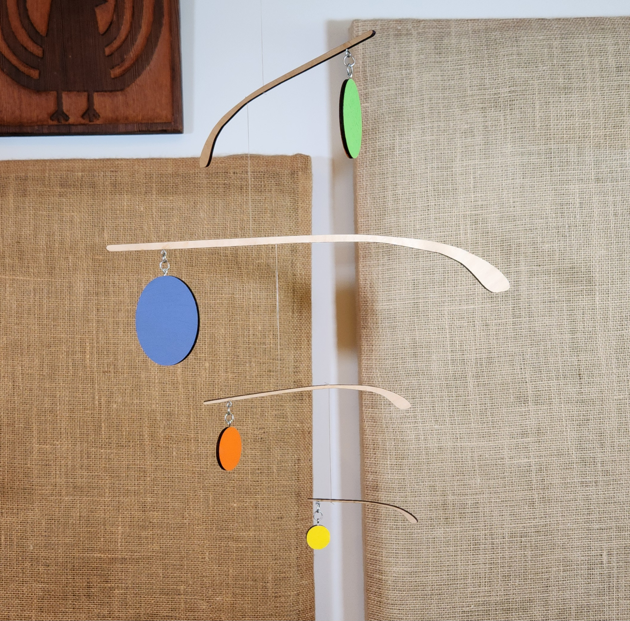 The "Hockey Sticks and Circles" Hanging Mobile
