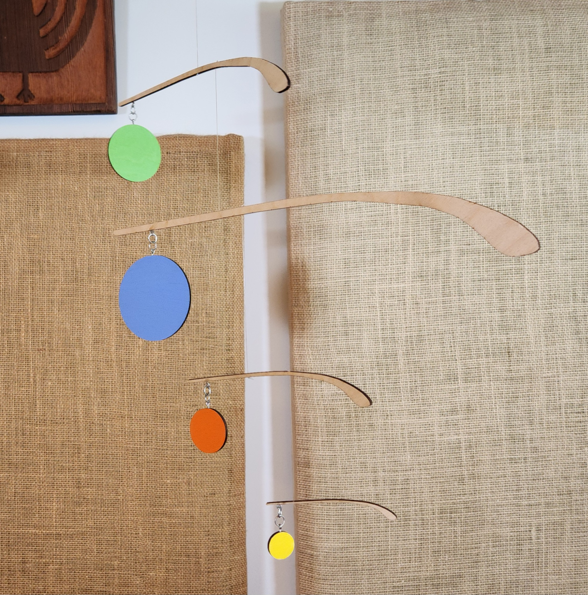 The "Hockey Sticks and Circles" Hanging Mobile