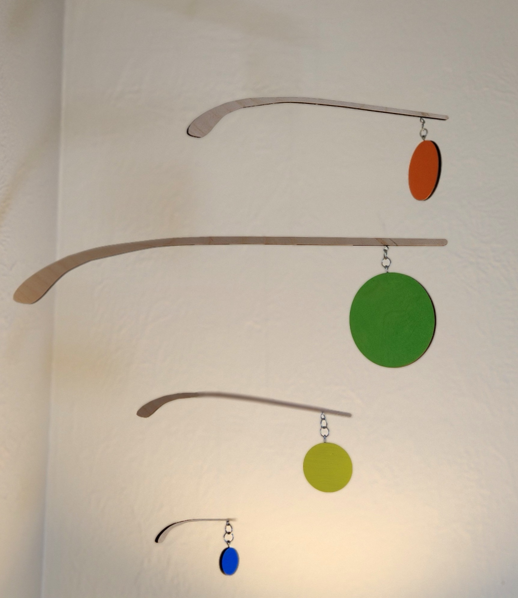 The "Hockey Sticks and Circles" Hanging Mobile