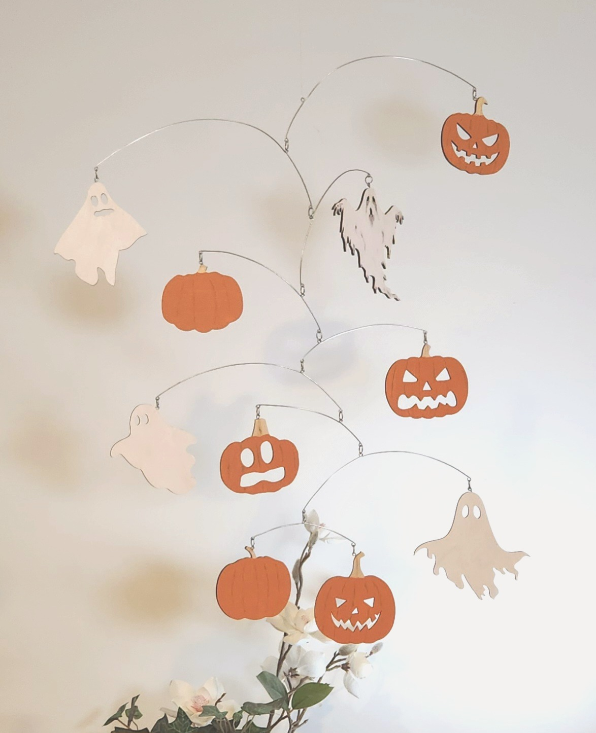 The "Haunted Pumpkin Patch" Hanging Mobile