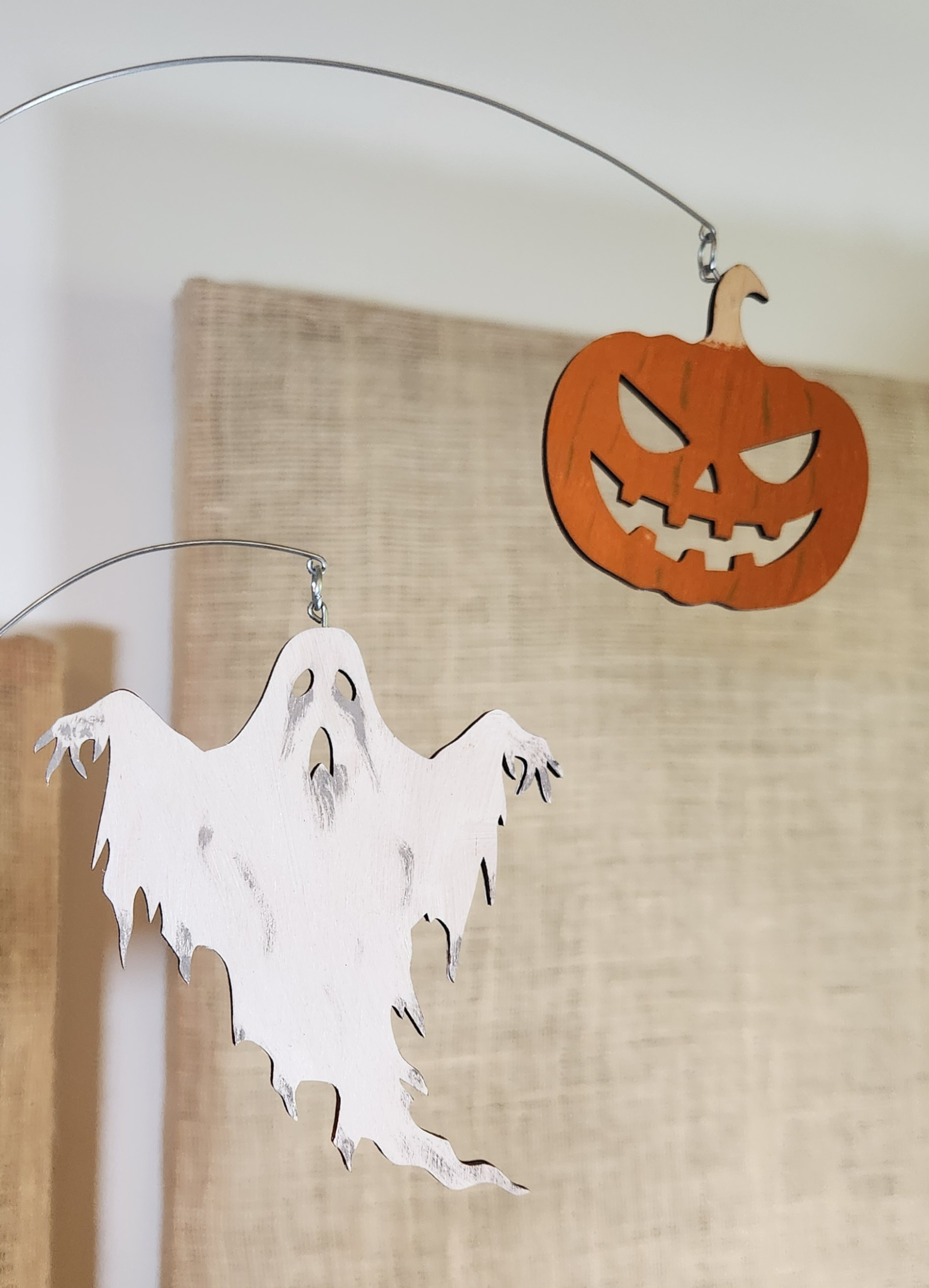 The "Haunted Pumpkin Patch" Hanging Mobile