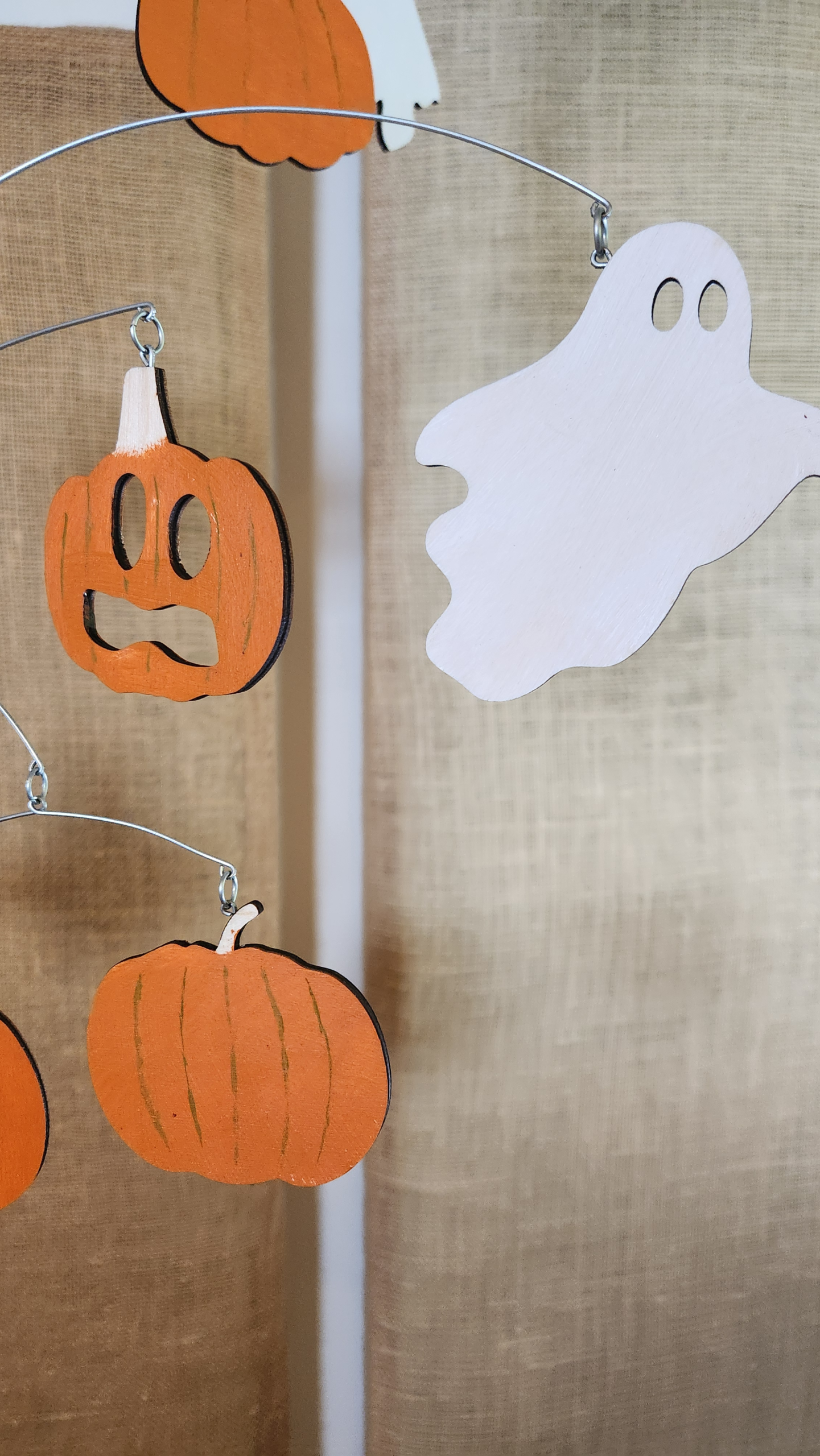 The "Haunted Pumpkin Patch" Hanging Mobile