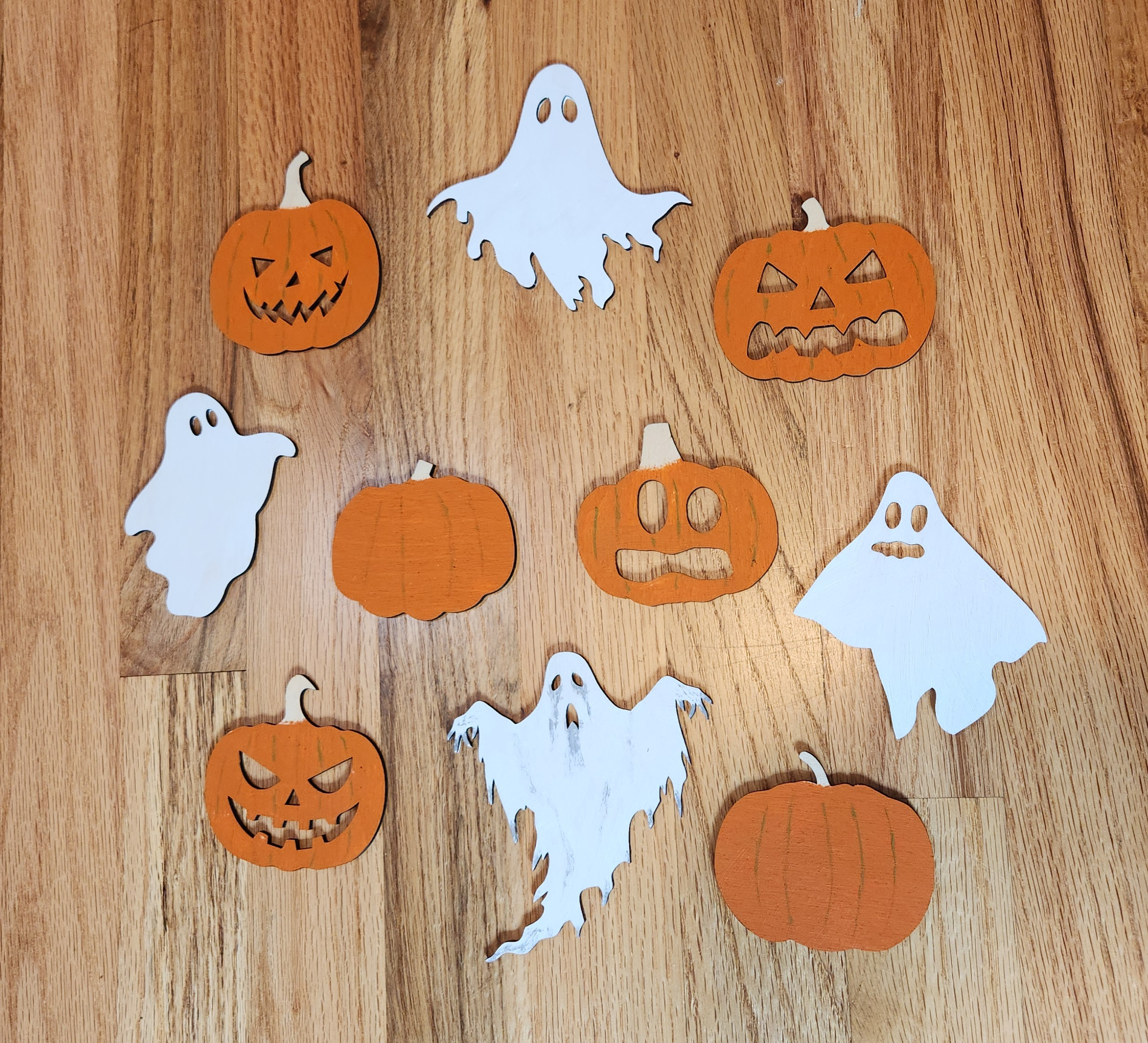 Haunted Pumpkin Patch Figure Set