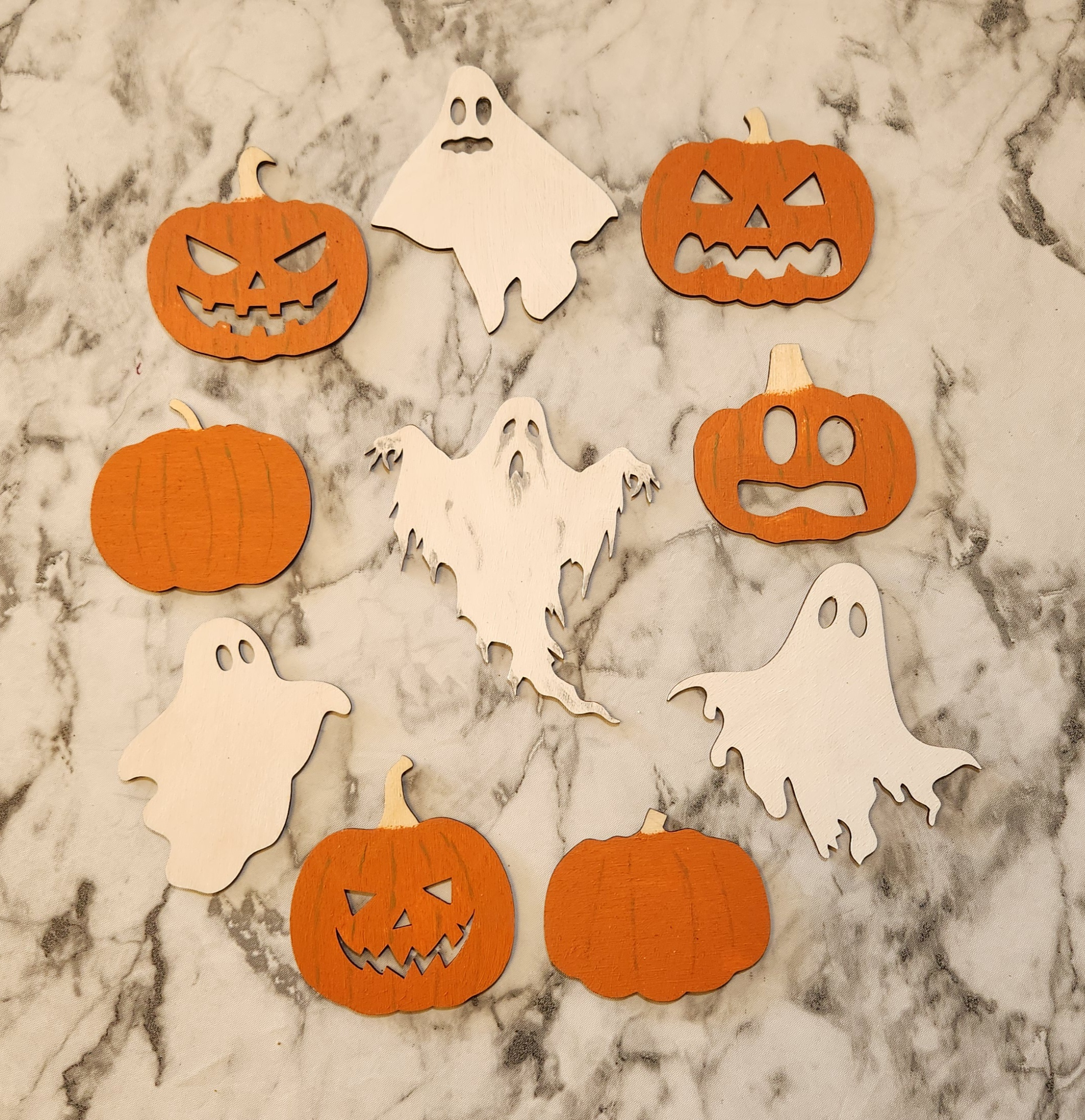 Haunted Pumpkin Patch Figure Set