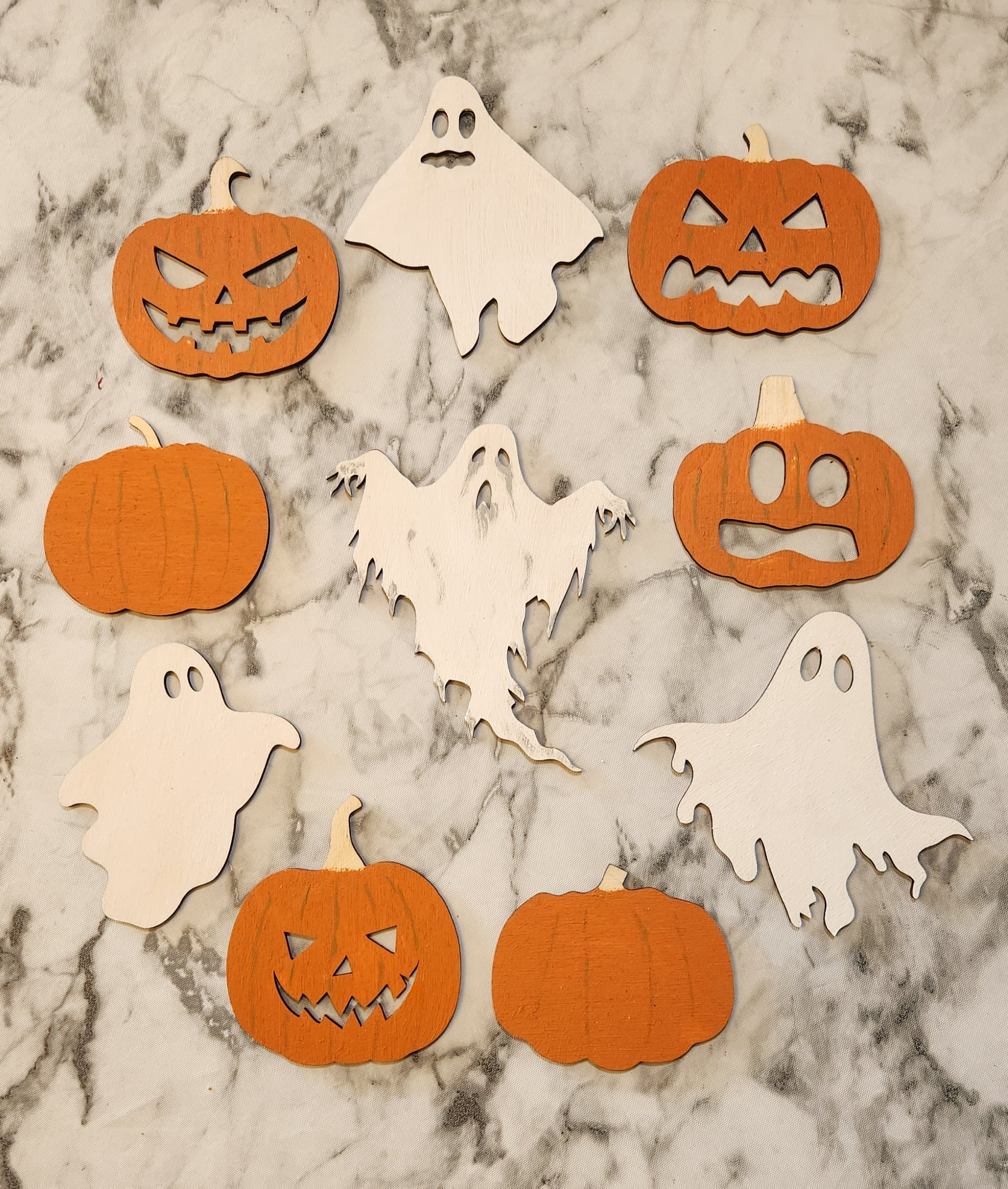 Haunted Pumpkin Patch Figure Set