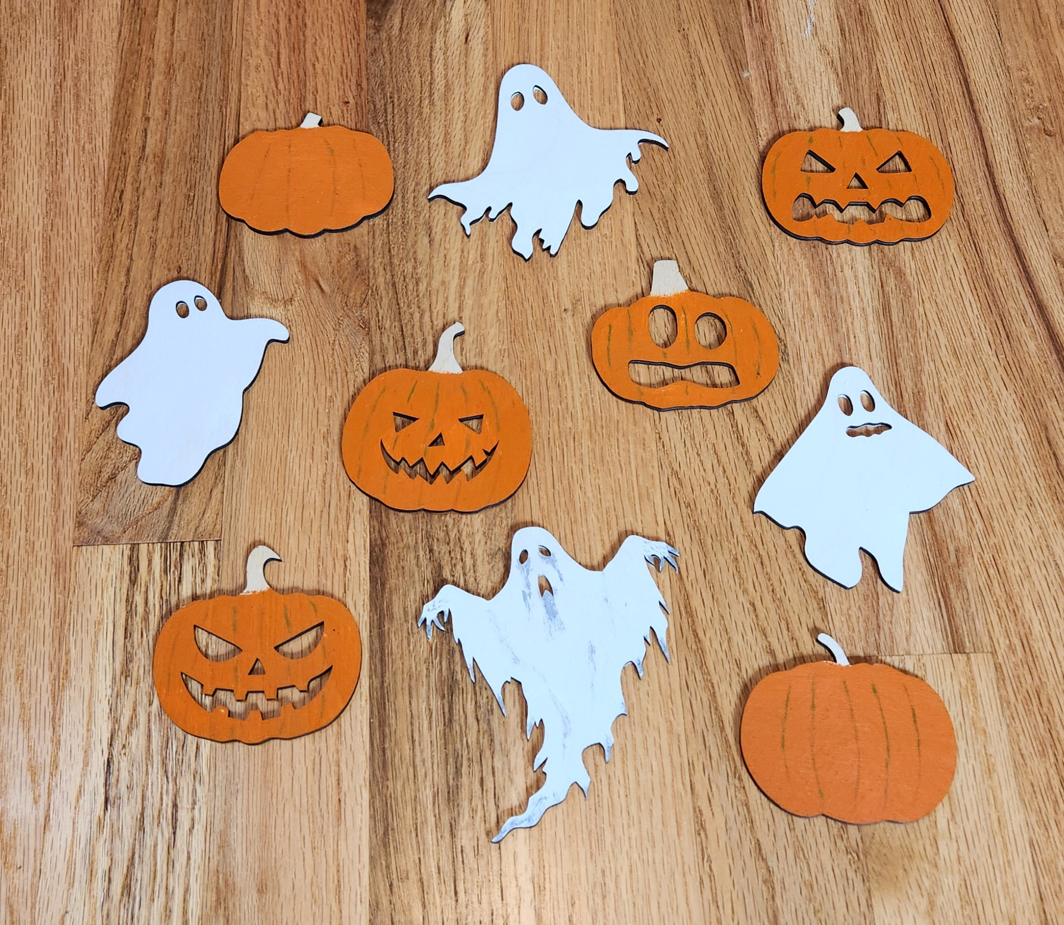 Haunted Pumpkin Patch Figure Set