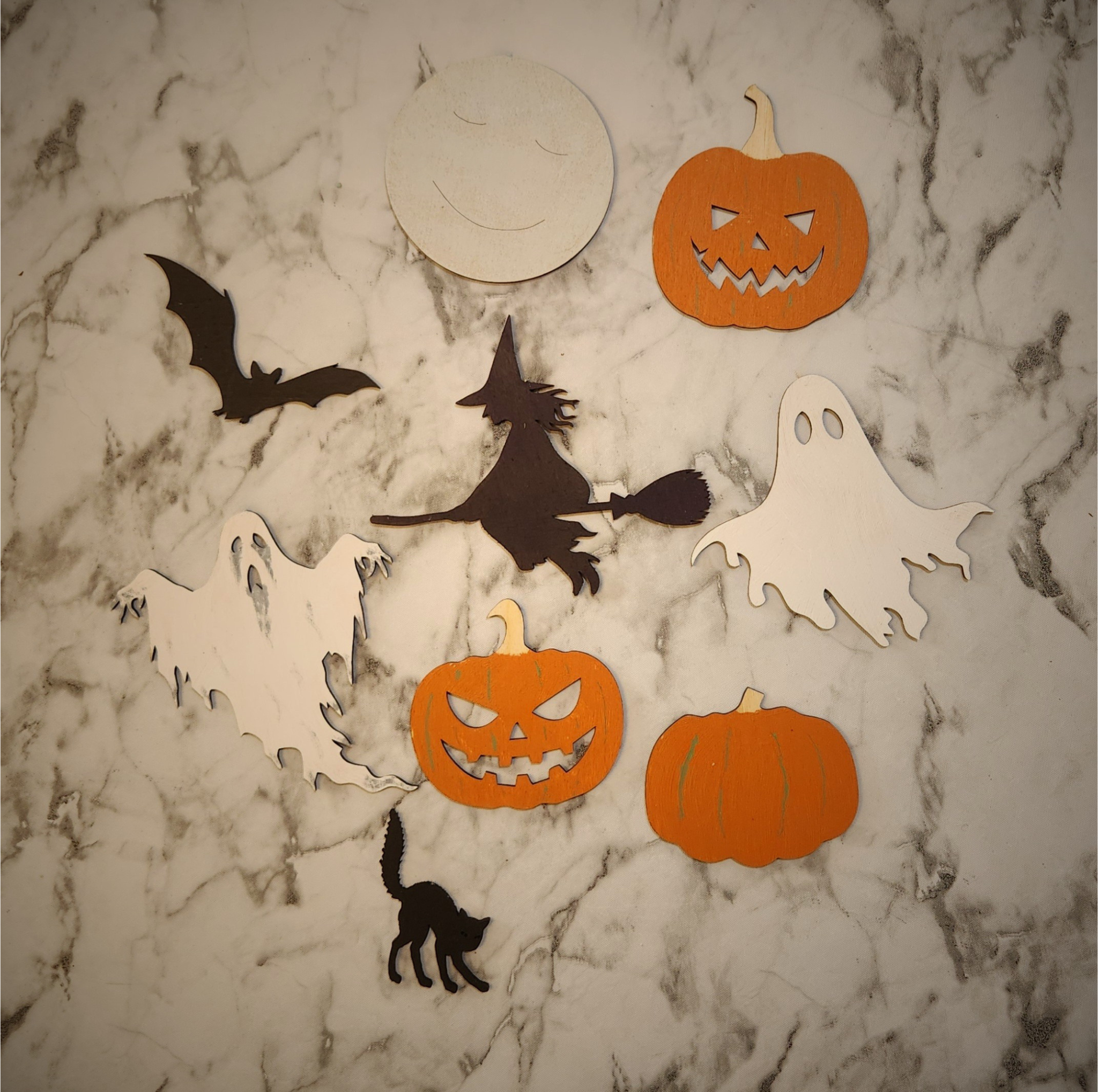 The "Moon Over Halloween" Figure Set
